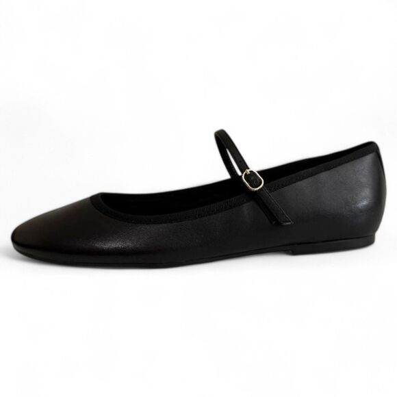 NINE WEST Ewind Round Toe Mary Jane Black Dress Flats, NWOT! Size 9.5 - Picture 2 of 5